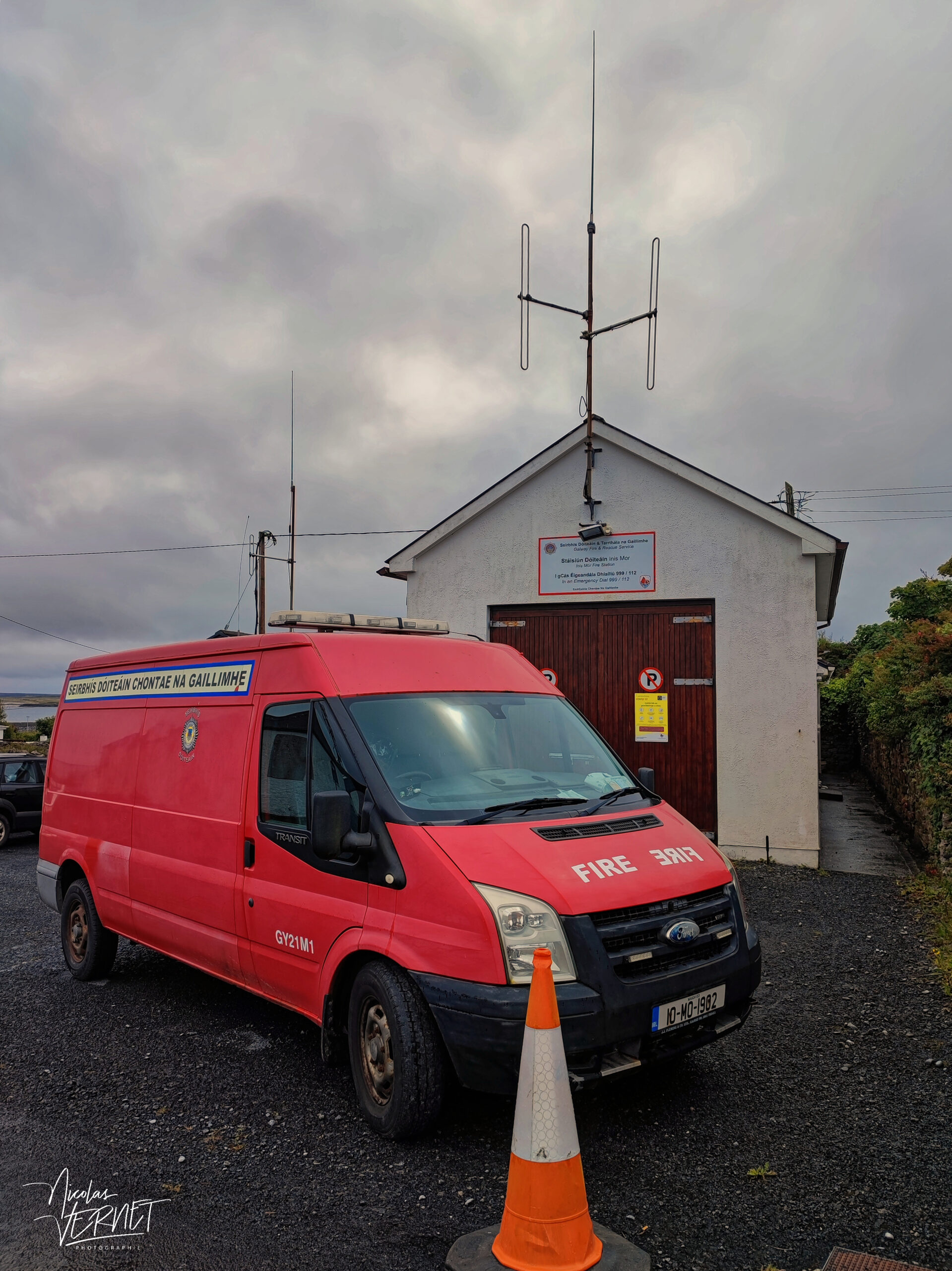 Caserne de pompiers d'Inis Mór, Co. Galway, Irlande