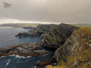 Falaises de Kerry, Foilnageragh, Co. Kerry, Irlande