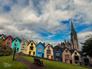Cathédrale Saint-Colman de Cobh et "Deck of Cards", Cobh, Co. Cork, Irlande