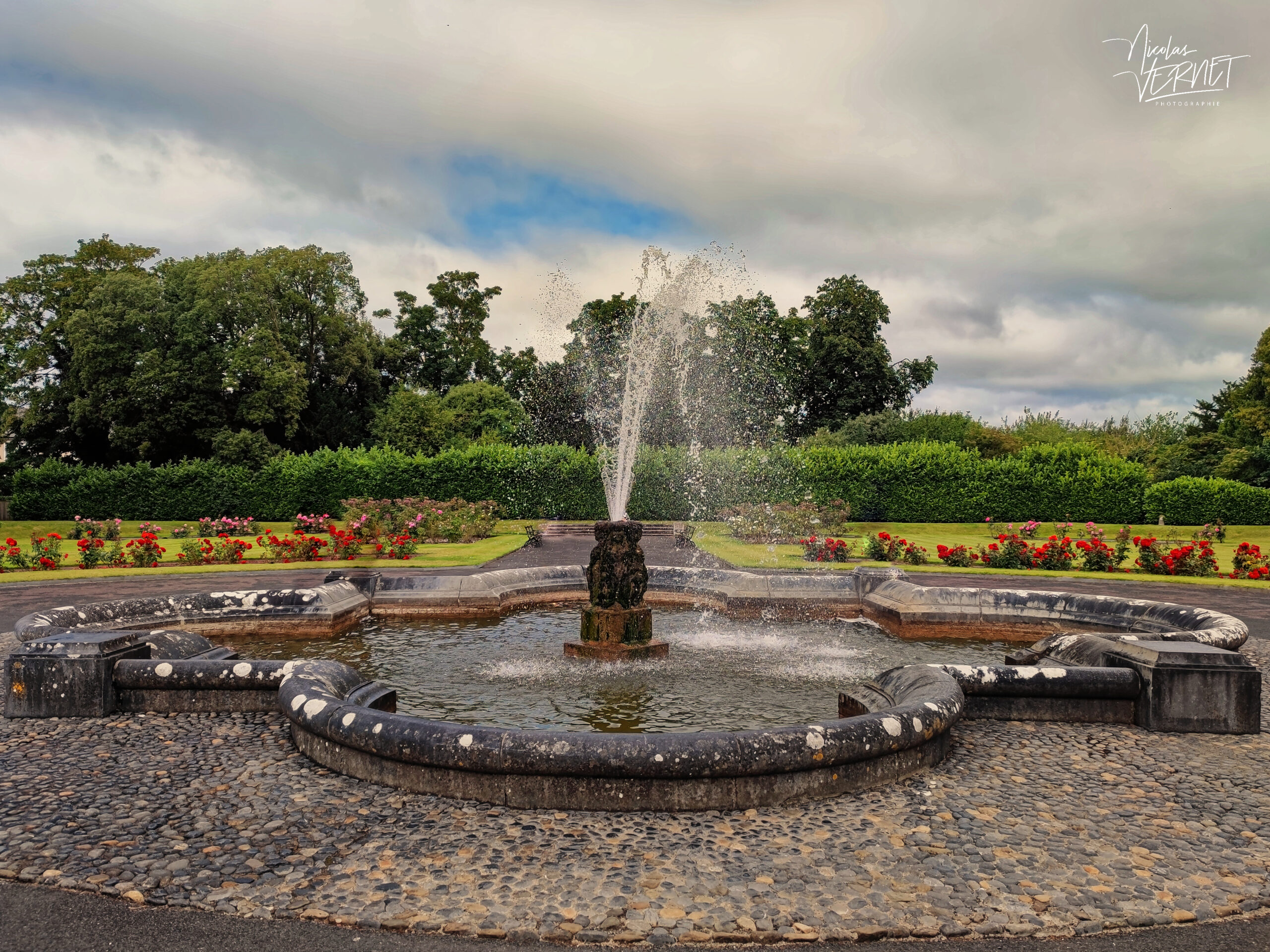 Fontaine du château de Kilkenny, Irlande