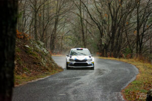 Journée d’essais avec 2R Compétition, Saint Pierreville (Ardèche) - Flavien Rognon et Margot Petit, Skoda Fabia Rally2