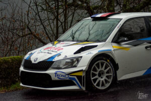 Journée d’essais avec 2R Compétition, Saint Pierreville (Ardèche) - Flavien Rognon et Margot Petit, Skoda Fabia Rally2