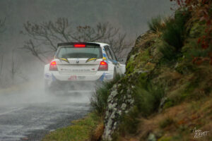 Journée d’essais avec 2R Compétition, Saint Pierreville (Ardèche) - Flavien Rognon et Margot Petit, Skoda Fabia Rally2