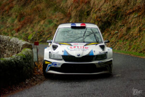Journée d’essais avec 2R Compétition, Saint Pierreville (Ardèche) - Flavien Rognon et Margot Petit, Skoda Fabia Rally2