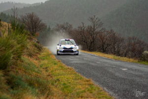 Journée d’essais avec 2R Compétition, Saint Pierreville (Ardèche) - Flavien Rognon et Margot Petit, Skoda Fabia Rally2