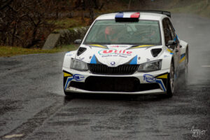 Journée d’essais avec 2R Compétition, Saint Pierreville (Ardèche) - Flavien Rognon et Margot Petit, Skoda Fabia Rally2
