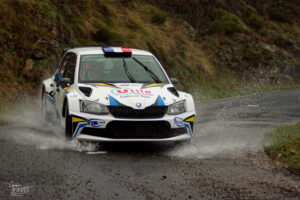 Journée d’essais avec 2R Compétition, Saint Pierreville (Ardèche) - Flavien Rognon et Margot Petit, Skoda Fabia Rally2
