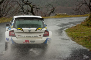 Journée d’essais avec 2R Compétition, Saint Pierreville (Ardèche) - Flavien Rognon et Margot Petit, Skoda Fabia Rally2