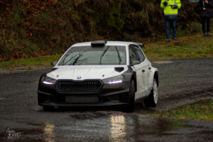 Journée d’essais avec 2R Compétition, Saint Pierreville (Ardèche) - Flavien Rognon et Margot Petit, Skoda Fabia RS Rally2