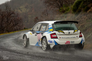 Journée d’essais avec 2R Compétition, Saint Pierreville (Ardèche) - Flavien Rognon et Margot Petit, Skoda Fabia Rally2