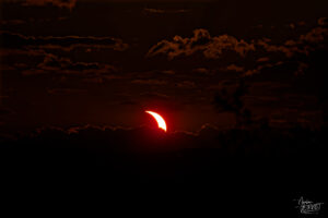 Éclipse solaire du 12 août 2026 au ras de l'horizon, Baix (Ardèche)