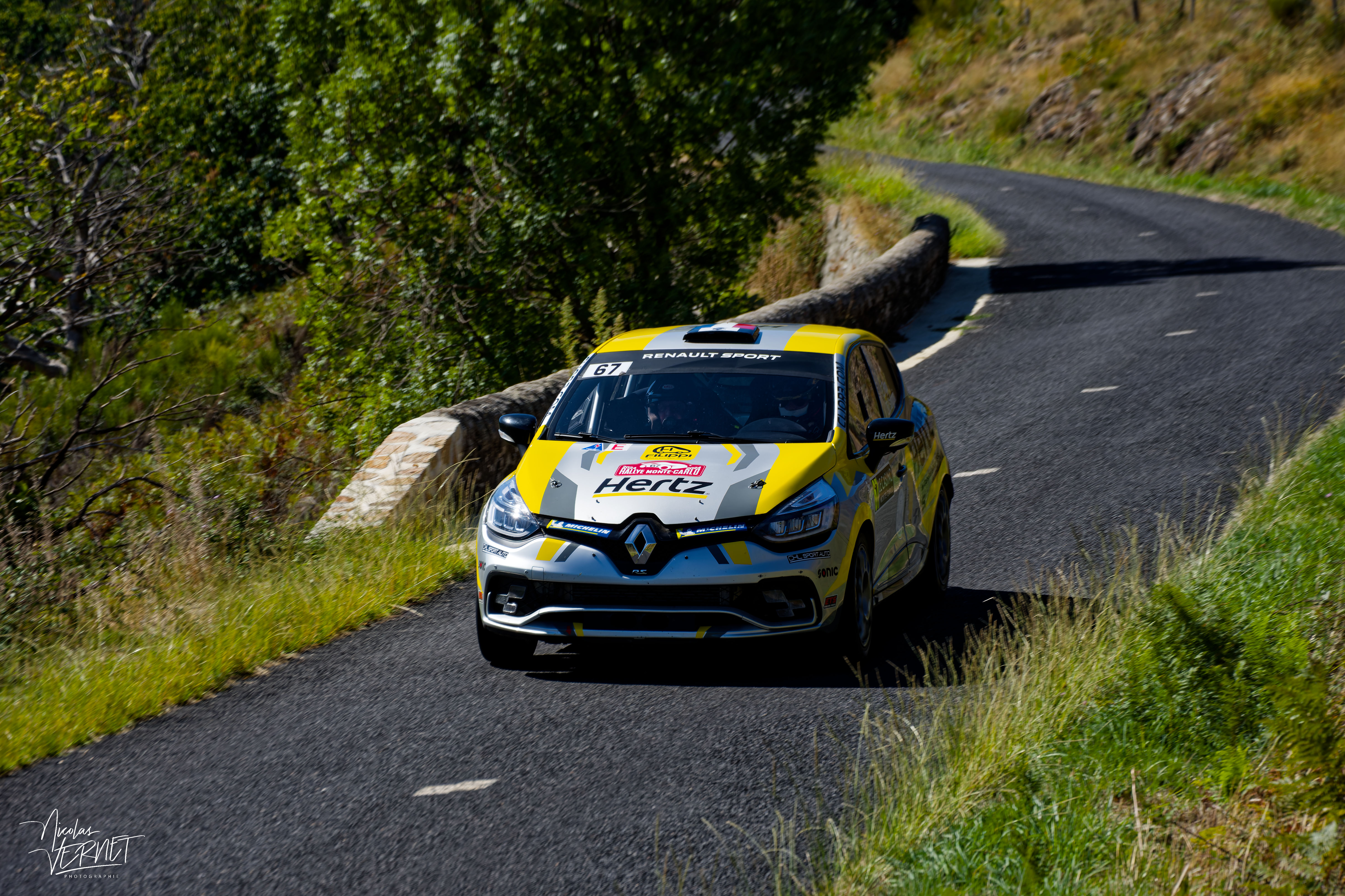 Journée d’essais avec CHL SPORT AUTO, Saint Pierreville (Ardèche) - Éric Filippi et Dumè Savignoni, Renault Clio IV RS R3T