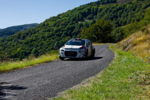Journée d’essais avec VAS et GRT, Saint Pierreville (Ardèche) - Thibaud Cellier et Frédéric Guillarme, Citroën C3 Rally2