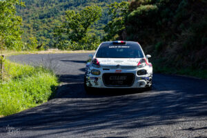 Journée d’essais avec VAS et GRT, Saint Pierreville (Ardèche) - Thibaud Cellier et Frédéric Guillarme, Citroën C3 Rally2