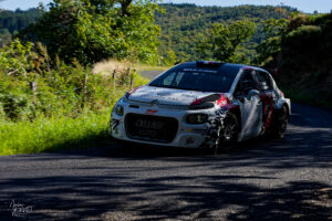 Journée d’essais avec VAS et GRT, Saint Pierreville (Ardèche) - Thibaud Cellier et Frédéric Guillarme, Citroën C3 Rally2